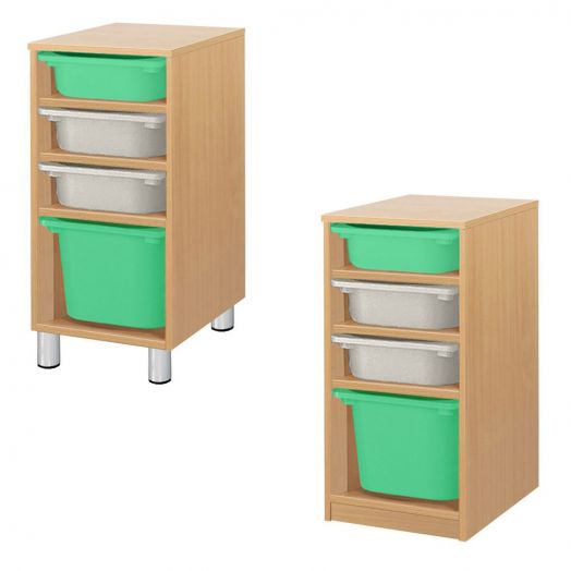 РКСВСХ-1/34 Стеллажная выдвижная система хранения (350х400х900мм)