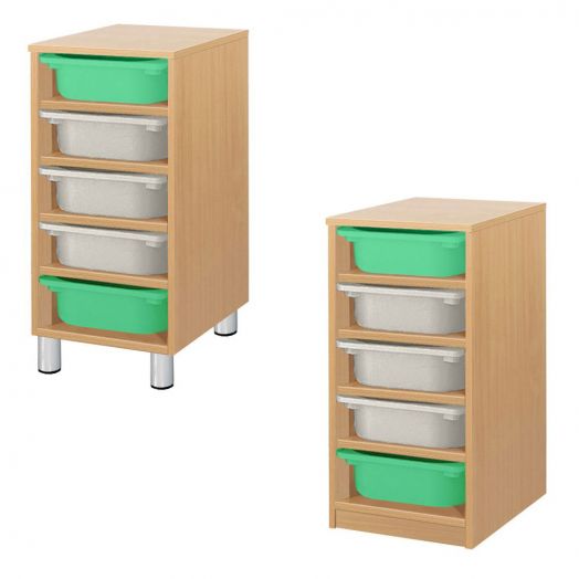 РКСВСХ-1/32 Стеллажная выдвижная система хранения (350х400х1000мм)