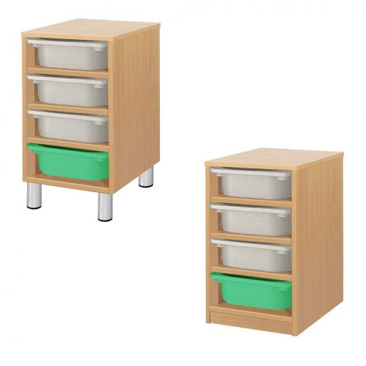 РКСВСХ-1/29 Стеллажная выдвижная система хранения (350х400х800мм)