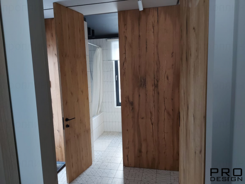 Комплект скрытой двери Pro Design Panel Egger наружного открывания