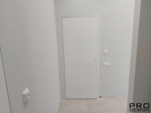 Комплект скрытой двери Pro Design Universal матовая эмаль наружного открывания