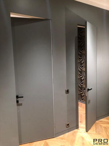 Комплект скрытой двери Pro Design Universal под покраску внутреннего открывания