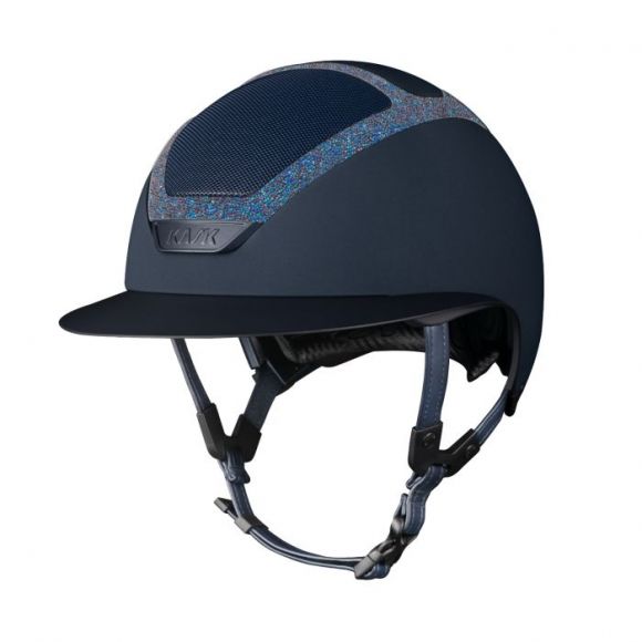 Шлем (жокейка) Kask Star Lady 2.0 Crystals Frame Navy-Parsh