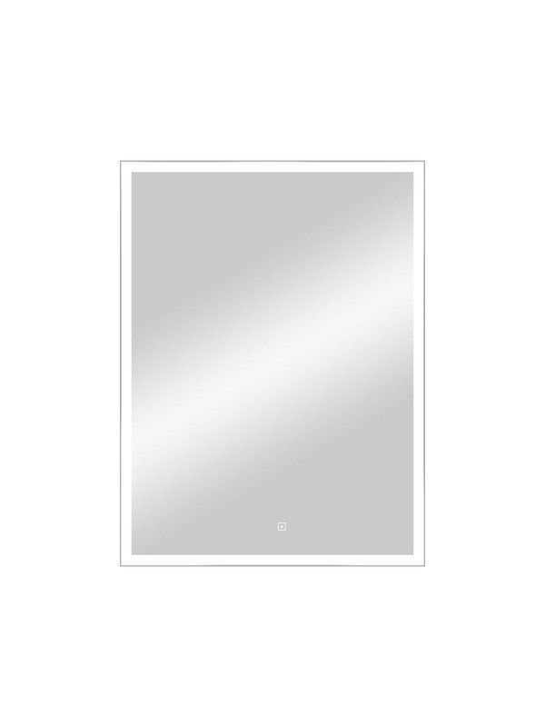 Зеркало Континент Frame Silver LED 600х800 ЗЛП891