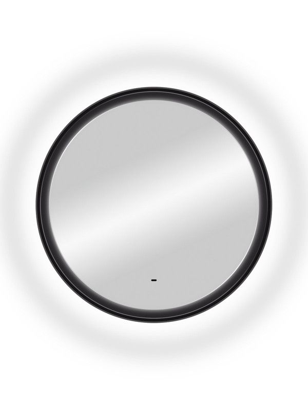 Зеркало Континент Planet black Led D 800 с бесконтактным сенсором ЗЛП684