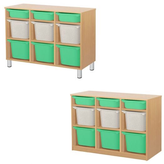 РКСВСХ-3/70 Стеллажная выдвижная система хранения (1000х400х800мм)