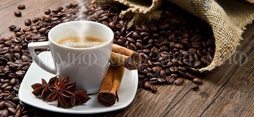 Стол обеденный овальный 1000*670 фотопечать Кофе