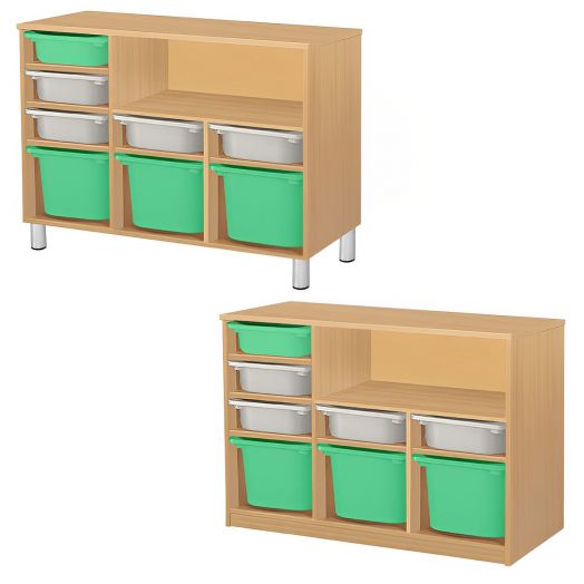 РКТКСХ-К/130 Тумба комбинированная (1000х400х900мм)