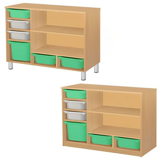 РКТКСХ-К/127 Тумба комбинированная (1000х400х900мм)