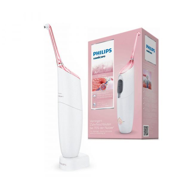 Ирригатор Philips Sonicare AirFloss Pro/Ultra HX8431/02, белый/розовый