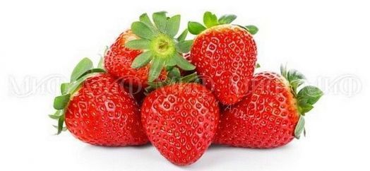 Кухня "Клубника" 2000 мм (Фотопечать)