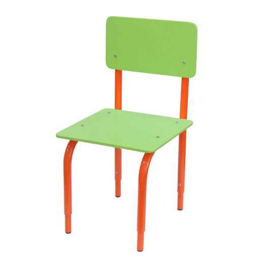 РК2/159 Стул детский на металлокаркасе регулируемый МДФ