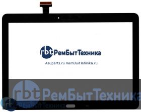 Сенсорное стекло (тачскрин)  Samsung Galaxy Note 10.1 SM-P600 черное