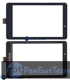 Сенсорное стекло (тачскрин)  Acer Iconia Tab A1-840 A1-841 черное