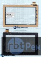 Сенсорное стекло (тачскрин) DLW-CTP-003 черное