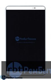 Модуль (Матрица, экран, дисплей + тачскрин)  Huawei MediaPad M2 8.0 белый с рамкой