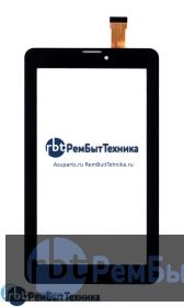 Сенсорное стекло (тачскрин) BQ-7055L Exion One черное