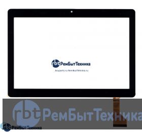 Сенсорное стекло (тачскрин) Turbopad 1015 (2019) черное