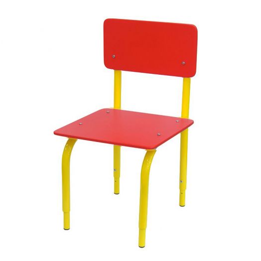 РК2/127 Стул детский на металлокаркасе регулируемый МДФ