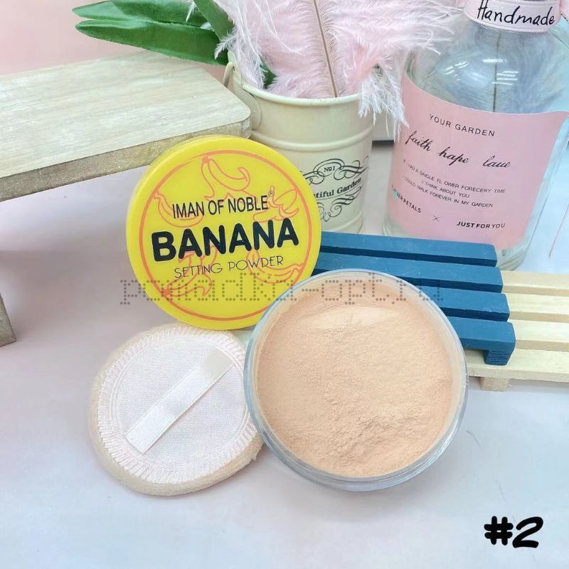 IMAN OF NOBLE Banana Setting Powder Тон 2