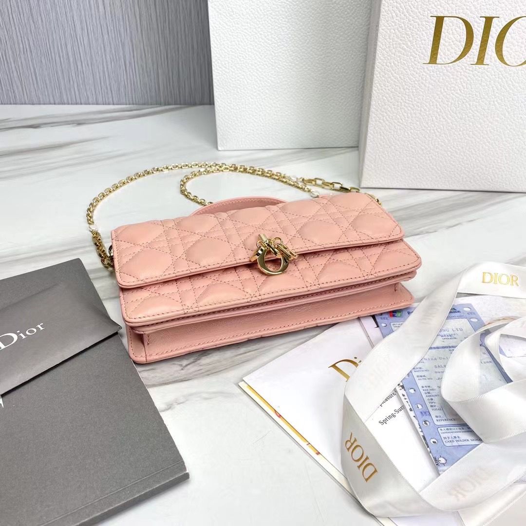 Lady Dior Phone Pouch 18,5x10x4 cm