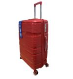 Чемодан Sweetbag 55х40х24 р.S с замком красный