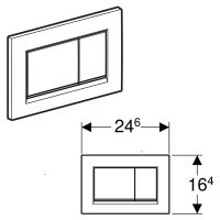 Geberit Sigma30 115.883 (схема)