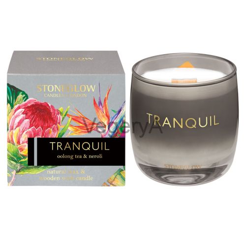 Свеча Спокойствие 200гр StoneGlow Инфузия