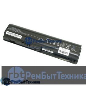 Аккумуляторная батарея для HP Pavilion DV4, Compaq CQ40 (HSTNN-CB72) 47Wh черная