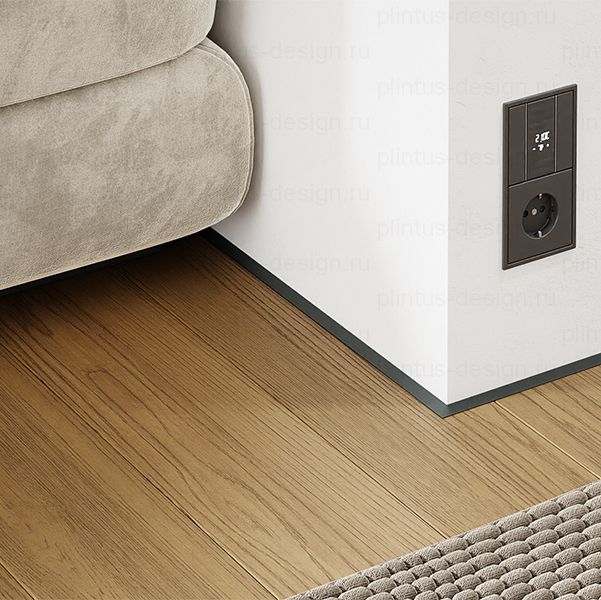 Pro Design Mini щелевой плинтус 7067 белый