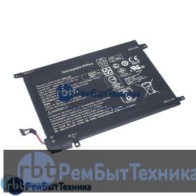 Аккумуляторная батарея для HP Pavilion X2 10 (DO02XL) 3,8V 33Wh черная