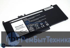 Аккумуляторная батарея для Dell Latitude 14-E5470 7.6V 6000mAh черная OEM