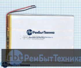 Аккумулятор Li-Pol (батарея) 3*95*137мм 2pin 3.7V/6000mAh