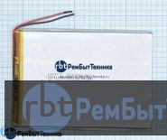 Аккумулятор Li-Pol (батарея) 3*95*137мм 2pin 3.7V/6000mAh