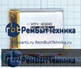 Аккумулятор Li-Pol (батарея) 4*30*40мм 2pin 3.7V/430mAh