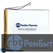 Аккумулятор Li-Pol (батарея) 3*105*125мм 3pin 3.7V/5000mAh