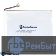 Аккумулятор Li-Pol (батарея) 3*130*150мм 2pin 3.7V/8000mAh