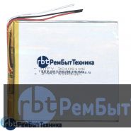 Аккумулятор Li-Pol (батарея) 3*105*105мм 3pin 3.7V/4500mAh