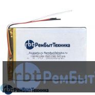 Аккумулятор Li-Pol (батарея) 3*65*95мм 3pin 3.7V/2500mAh