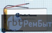 Аккумулятор Li-Pol (батарея) 3*60*110мм 2pin 3.7V/3500mAh