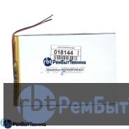 Аккумулятор Li-Pol (батарея) 3.5*100*135мм 2pin 3.7V/5200mAh