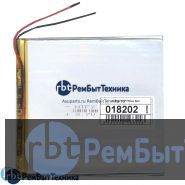 Аккумулятор Li-Pol (батарея) 2*110*115мм 2pin 3.7V/3500mAh