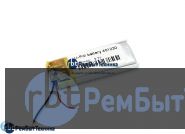 Аккумулятор Li-Pol (батарея) 4*12*30мм 2pin 3.7V/110mAh