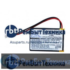 Аккумуляторная батарея для CameronSino CS-PBT250SL  Philips BT2500 3.7V 750mAh 2.78Wh