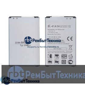 Аккумуляторная батарея для BL-41A1H  LG K200, L53BG 2100mAh 3,8V