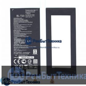 Аккумуляторная батарея для BL-T23  LG F690L, X Cam 4G 2500mAh / 9.63Wh 3,85V