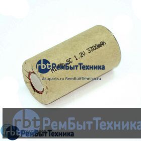 Аккумулятор для Ni-Mh SC 1.2V 3300mAh