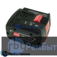 Аккумулятор для BOSCH (p/n: 2607336078, 2607336150, BAT607, BAT614), 3.0Ah 14.4V