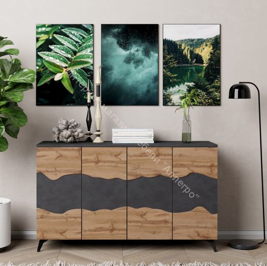 Комод "Комодино" ПМ-390.01 (Матера/Дуб вотан)