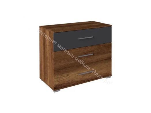 Комод Джолин ПМ 245.06 исп. 3 Графит Софт, Дуб Каньон